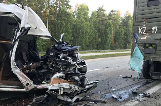 Дтп на трассе «Челябинск - Екатеринбург» в Сысертском районе