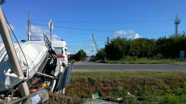 Дтп с автобусом на улице Северной в Тольятти
