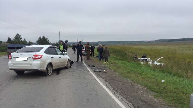 Серьезное дтп на трассе «Ольховка - Двуреченск» в Сысертском районе